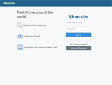 Tablet Screenshot of khmer.be